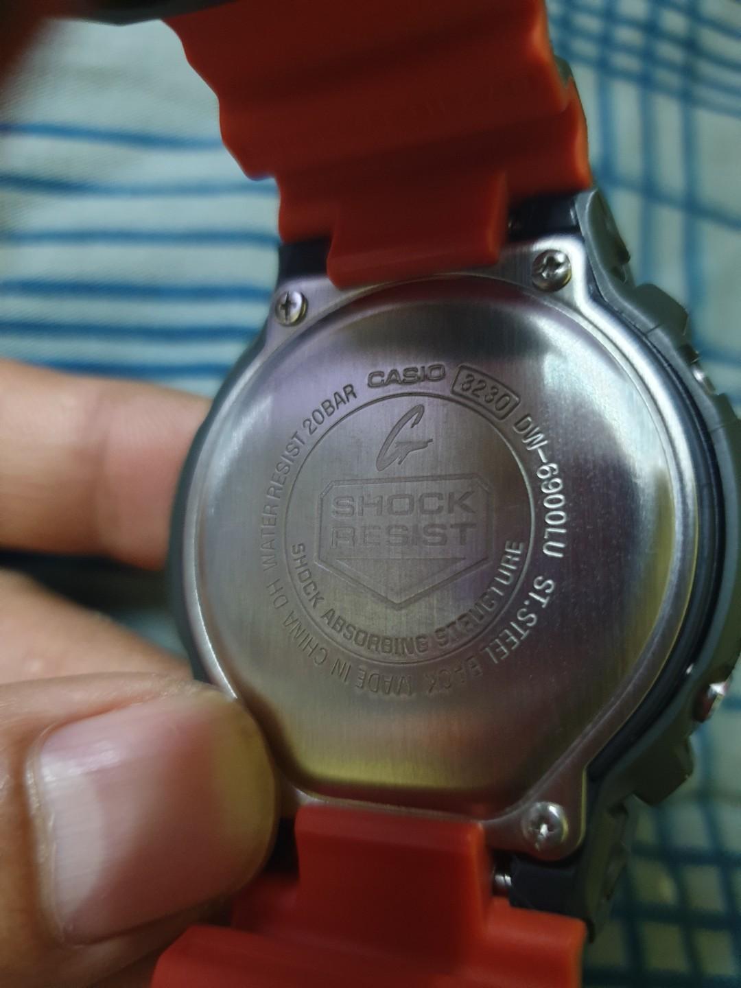 Casio G Shock DW6900 LU 3DR Men s Fashion Watches Accessories