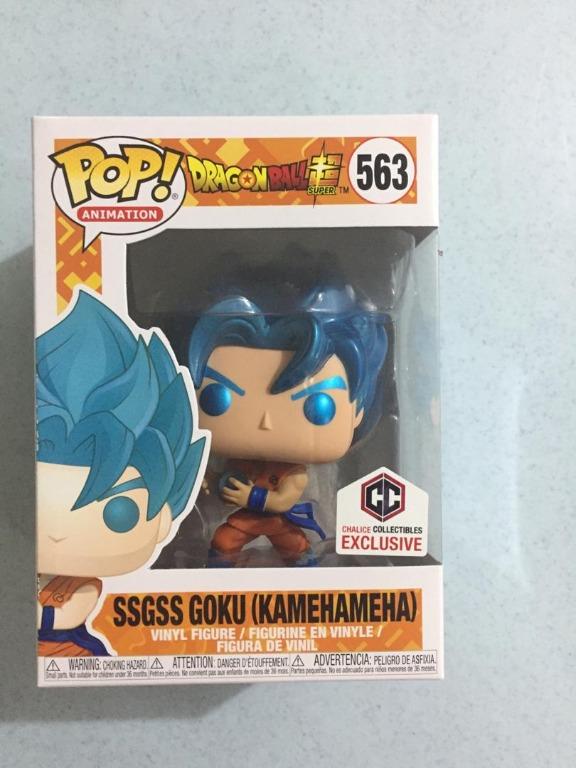 Chalice Collectibles Exclusive SSGSS Goku Kamehameha Funko Pop