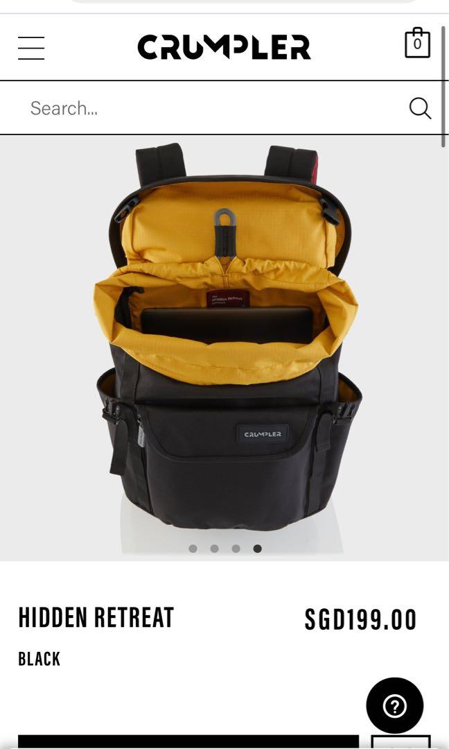 Crumpler Backpack, Men's Fashion, Bags, Backpacks on Carousell