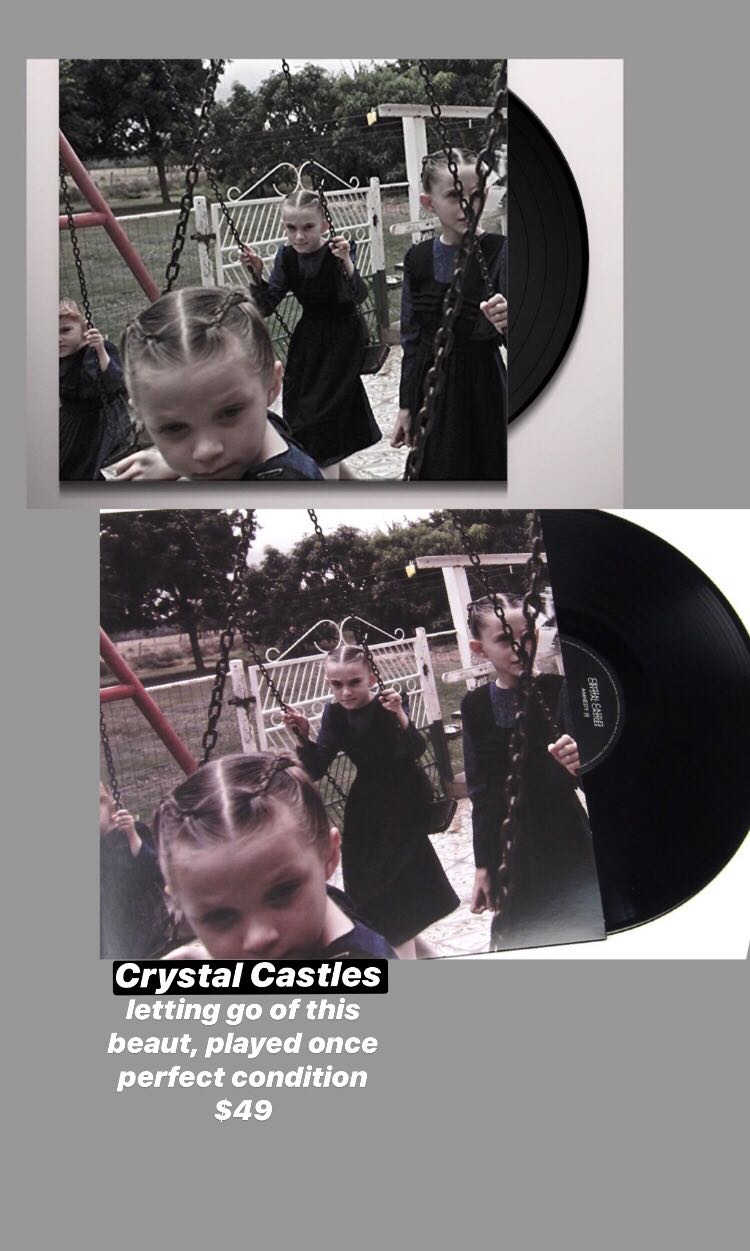 Crystal Vinyl (I), & Toys, Music & Vinyls on Carousell