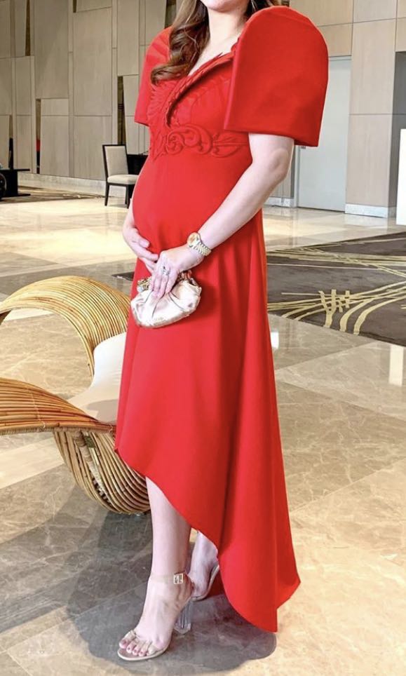 Filipiniana dress for pregnant deals