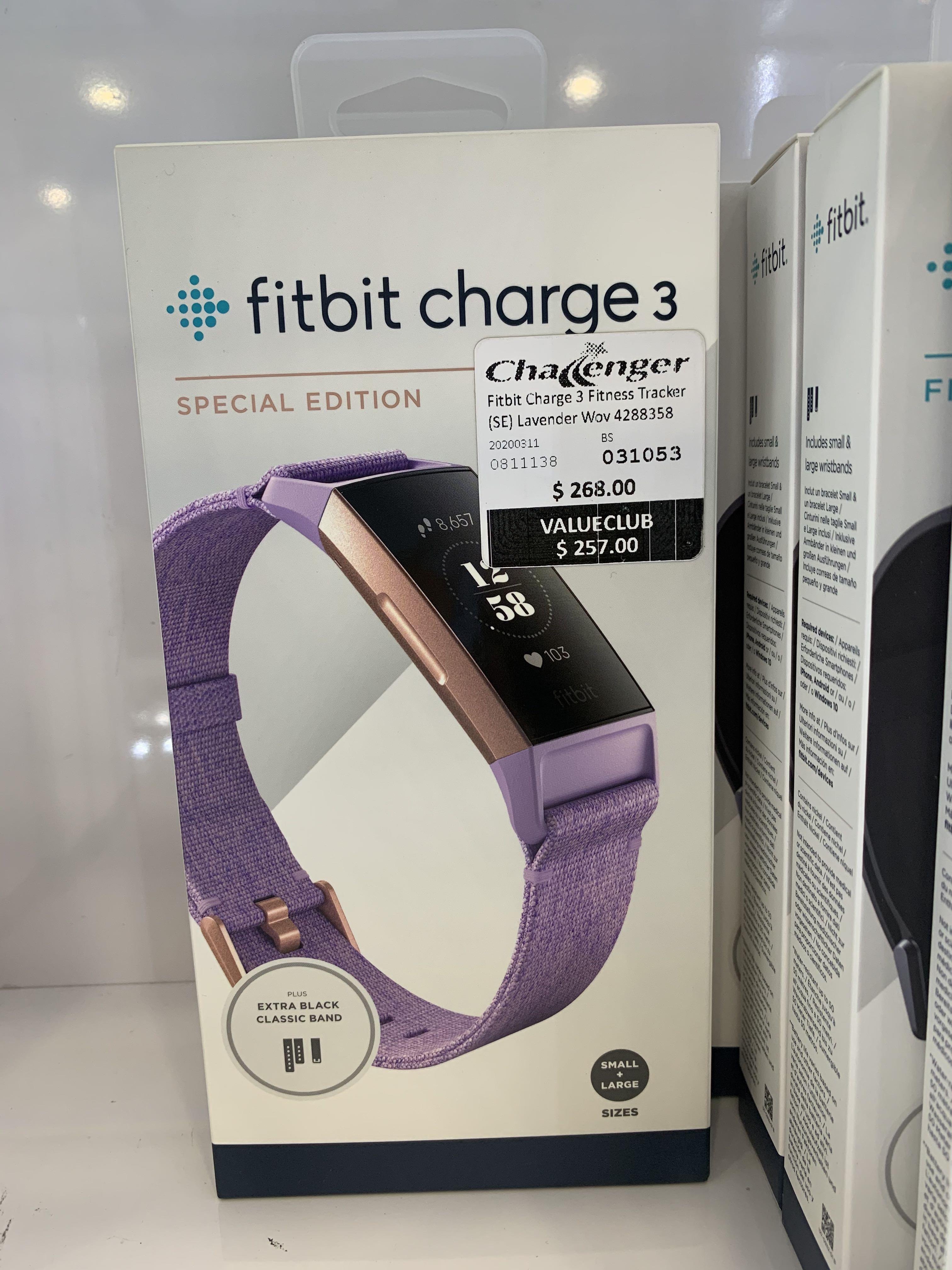 Fitbit Charge 3 Special Edition Mobile Phones Gadgets Wearables Smart Watches on Carousell