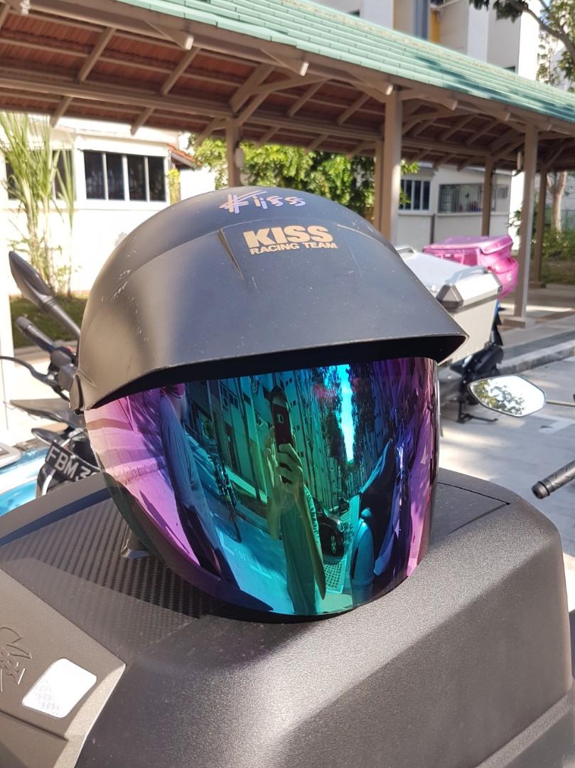 Kiss helmet visor best sale