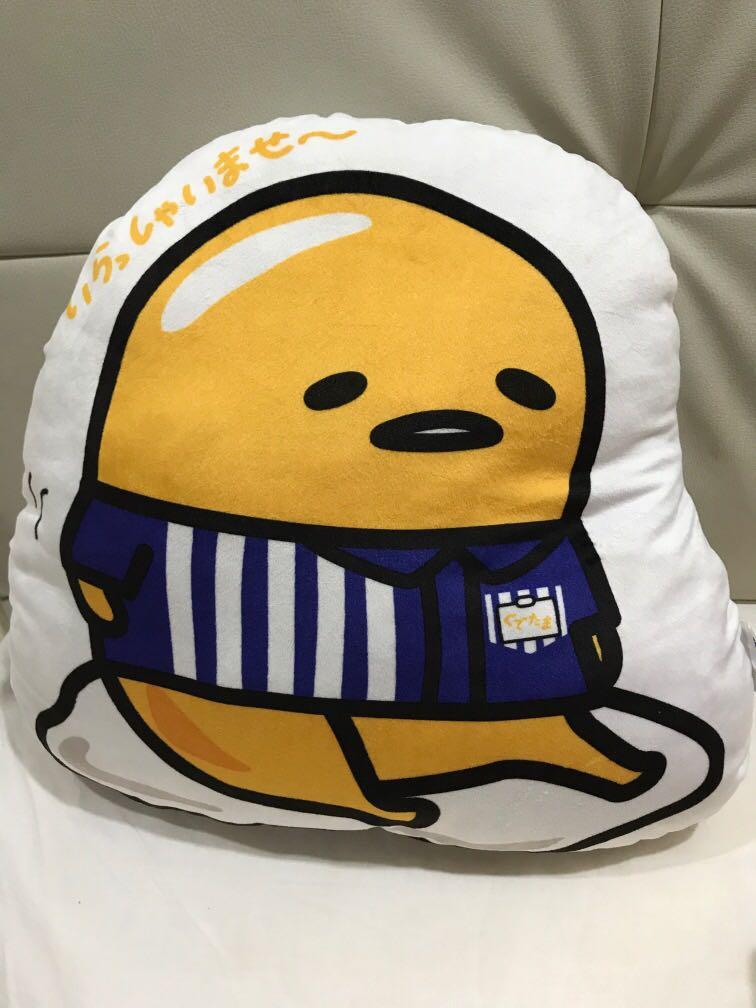 Gudetama pillow, Hobbies & Toys, Collectibles & Memorabilia, Vintage Collectibles on Carousell