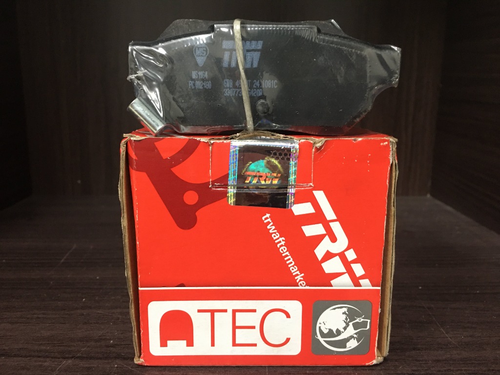 HONDA CITY SEL / TMO / T9A & CIVIC SR4 / SR3 / SH4 REAR BRAKE PAD TRW