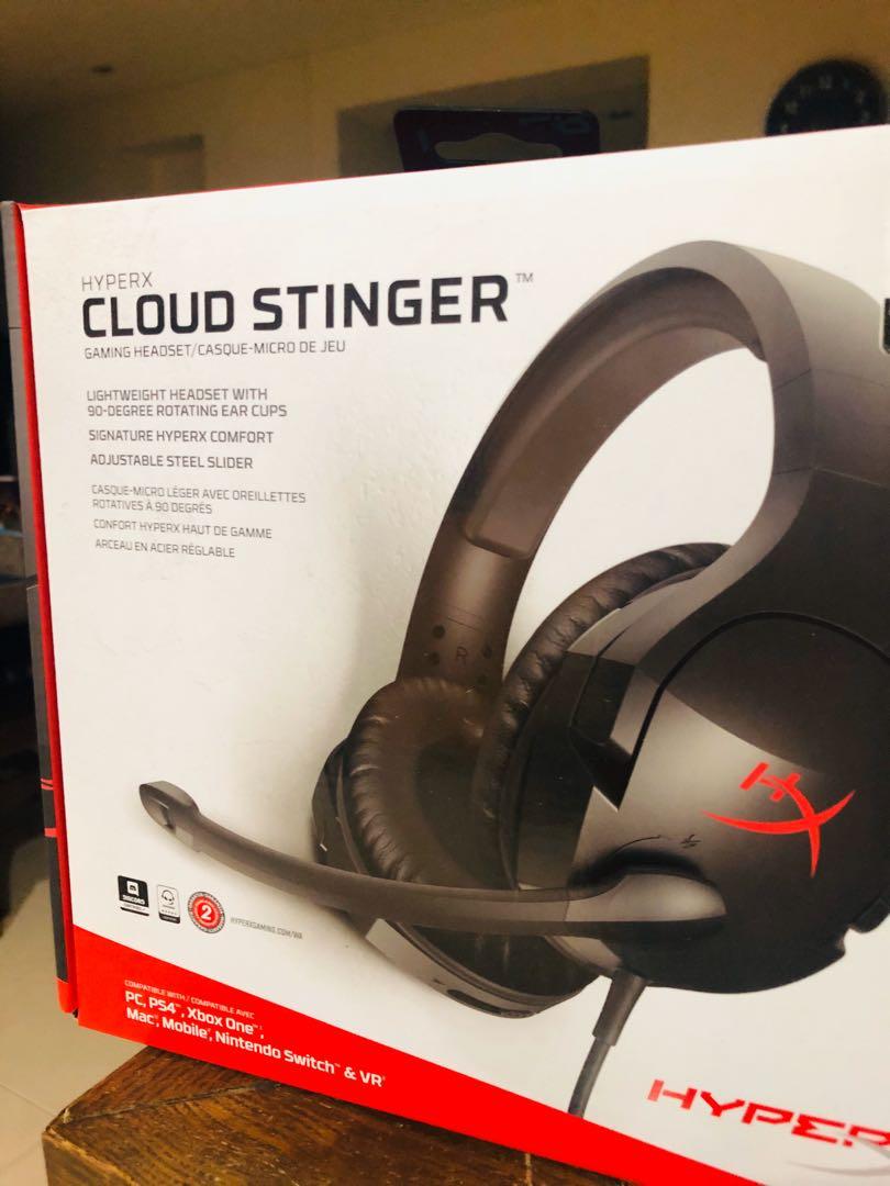 Hyperx Cloud Stinger Gaming Headset Electronics Audio On Carousell