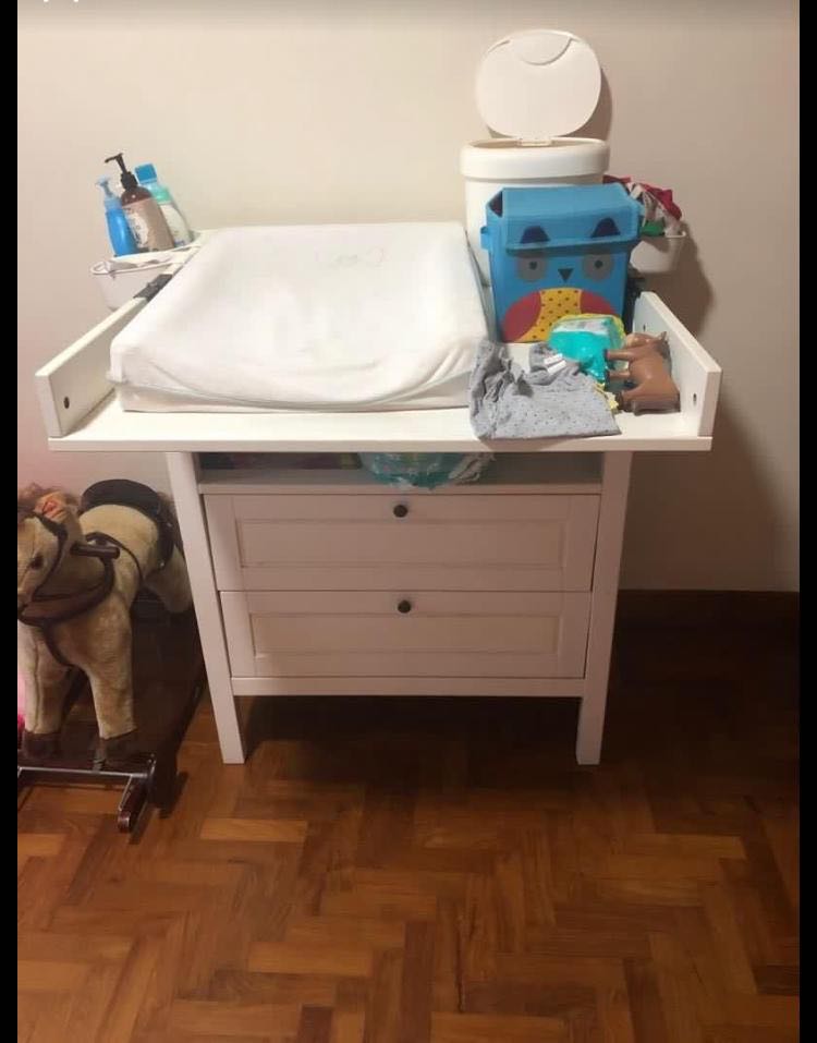 Ikea Sundvik baby changing station/table, Furniture & Home Living