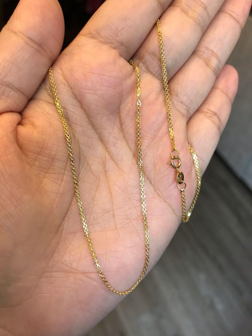 Instock‼️Bismark Chain: Genuine 18K|750 