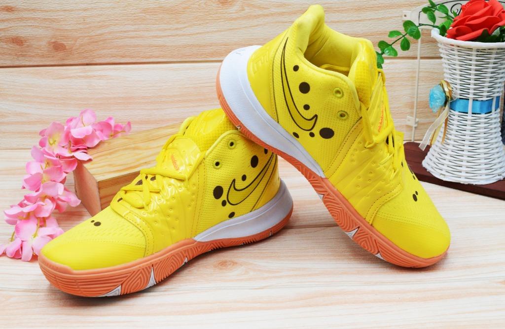 Kyrie irving spongebob shoes men top