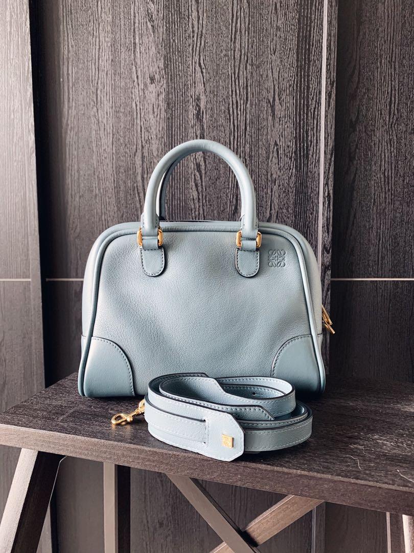 Loewe Amazona 75 Blue Women s Fashion Bags Wallets Tote Bags