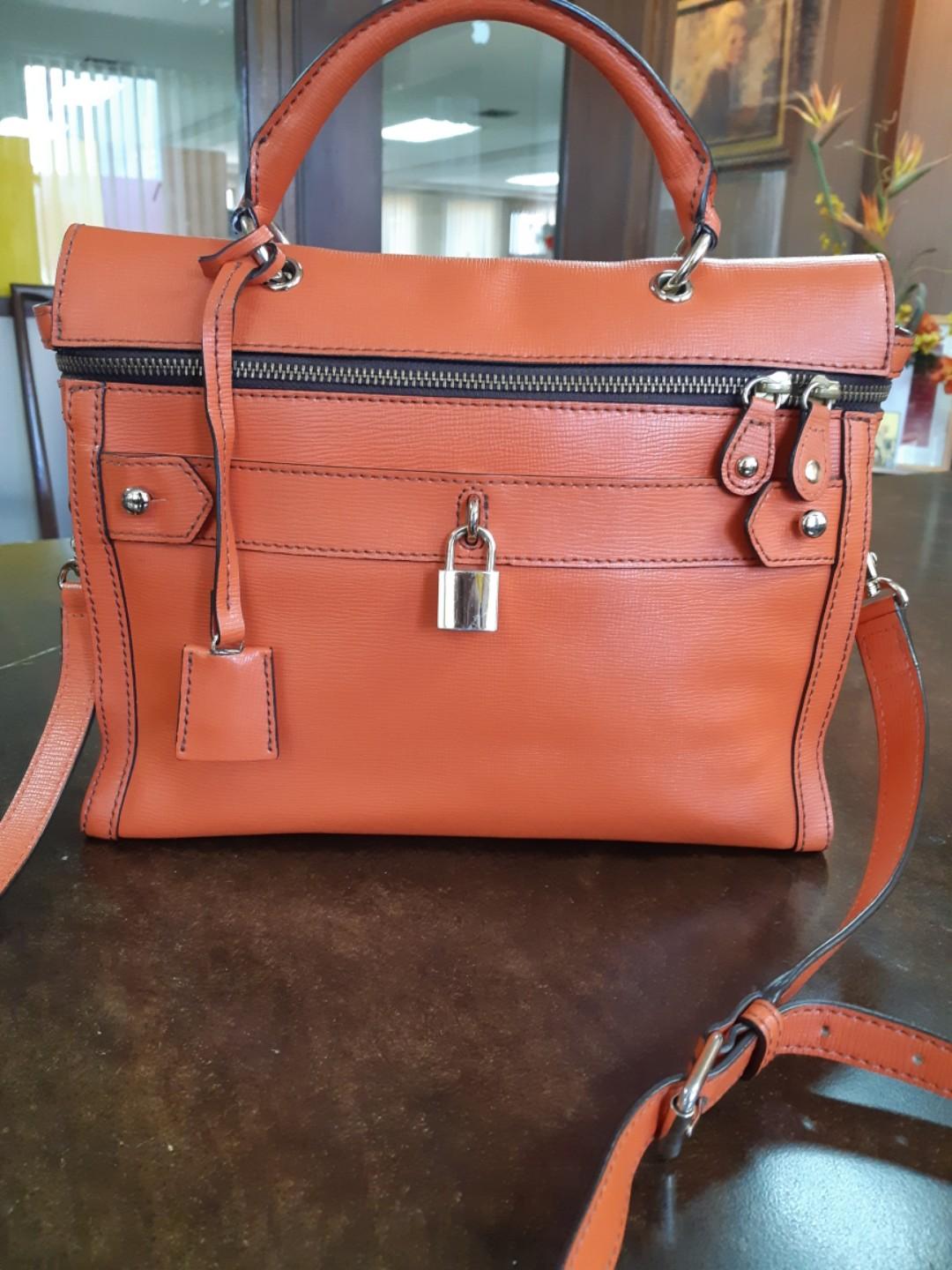 Authentic Lux & Berg By Jean Luc Amsler Leather 2-way Bag, Luxury, Bags &  Wallets on Carousell
