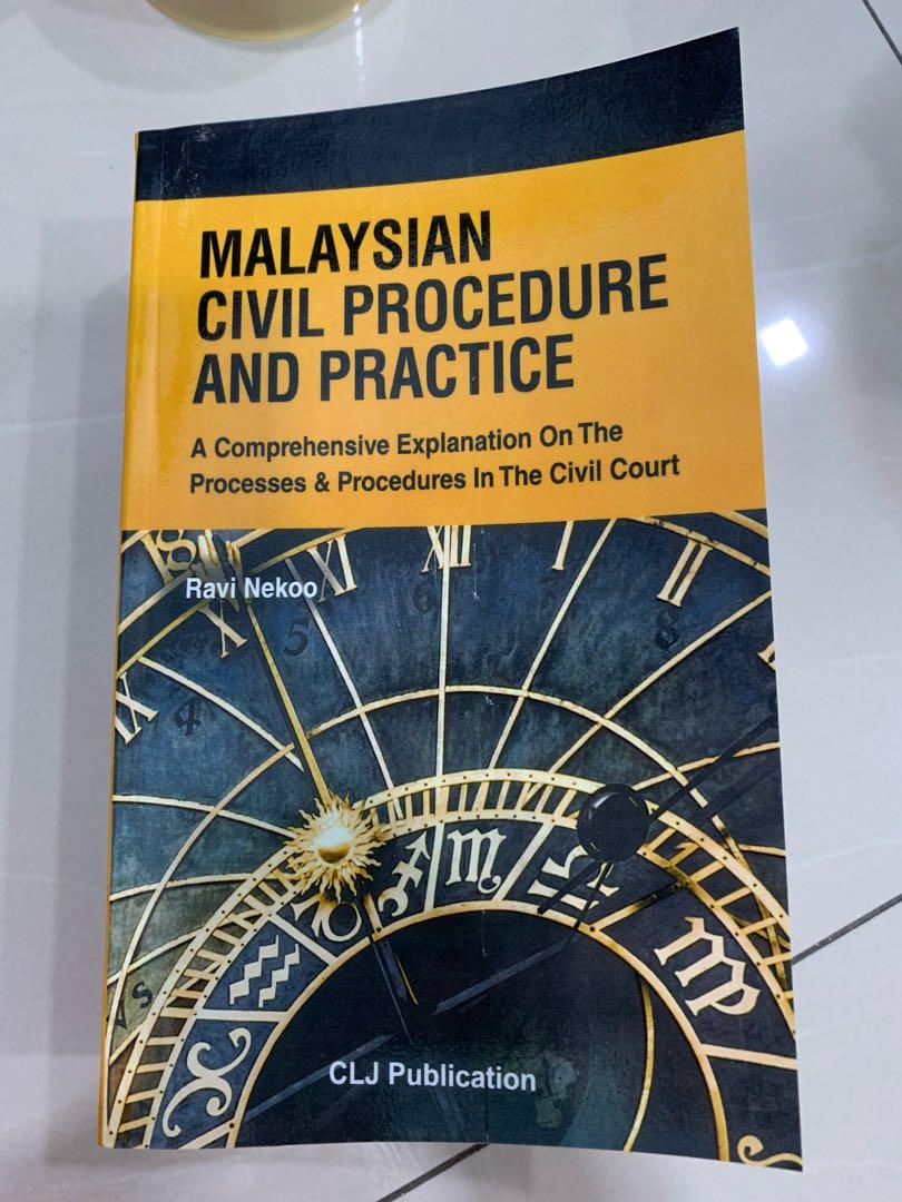 Malaysian Civil Procedure Textbooks On Carousell