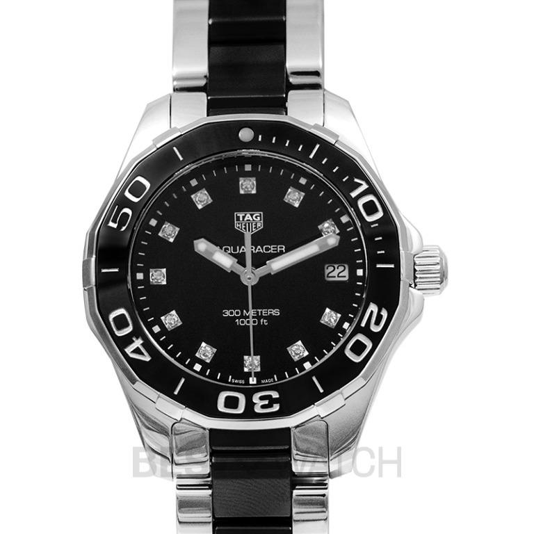 NEW TAG Heuer Aquaracer Quartz Black Dial Ladies Watch WAY131C