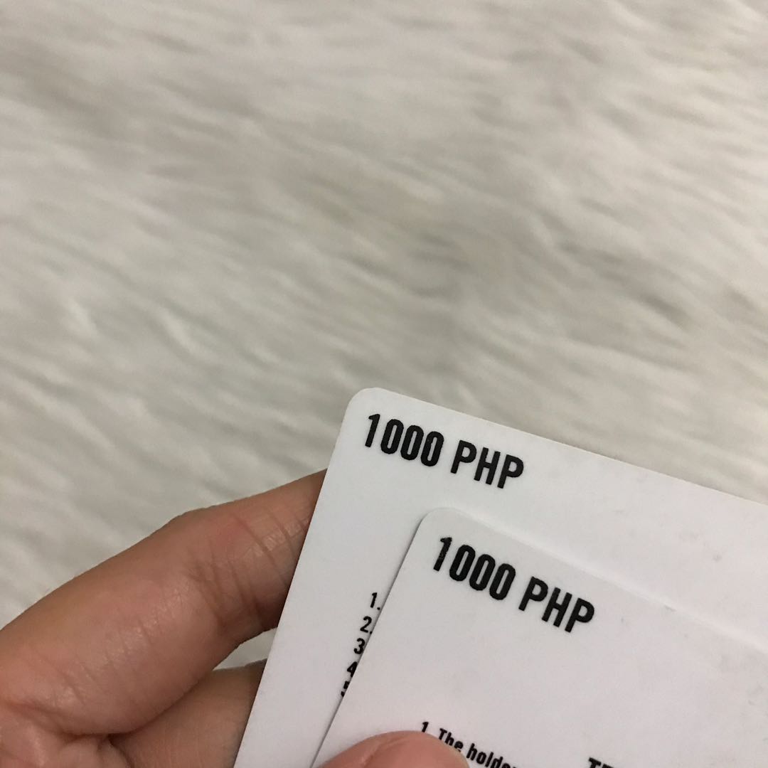 Nike Gift Cards 2000 Php