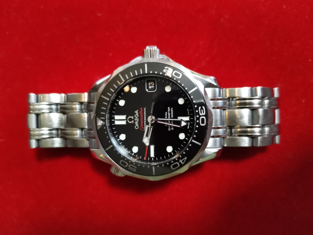Omega Seamaster Diver 300m Co Axial 36.25 mm Luxury Watches on