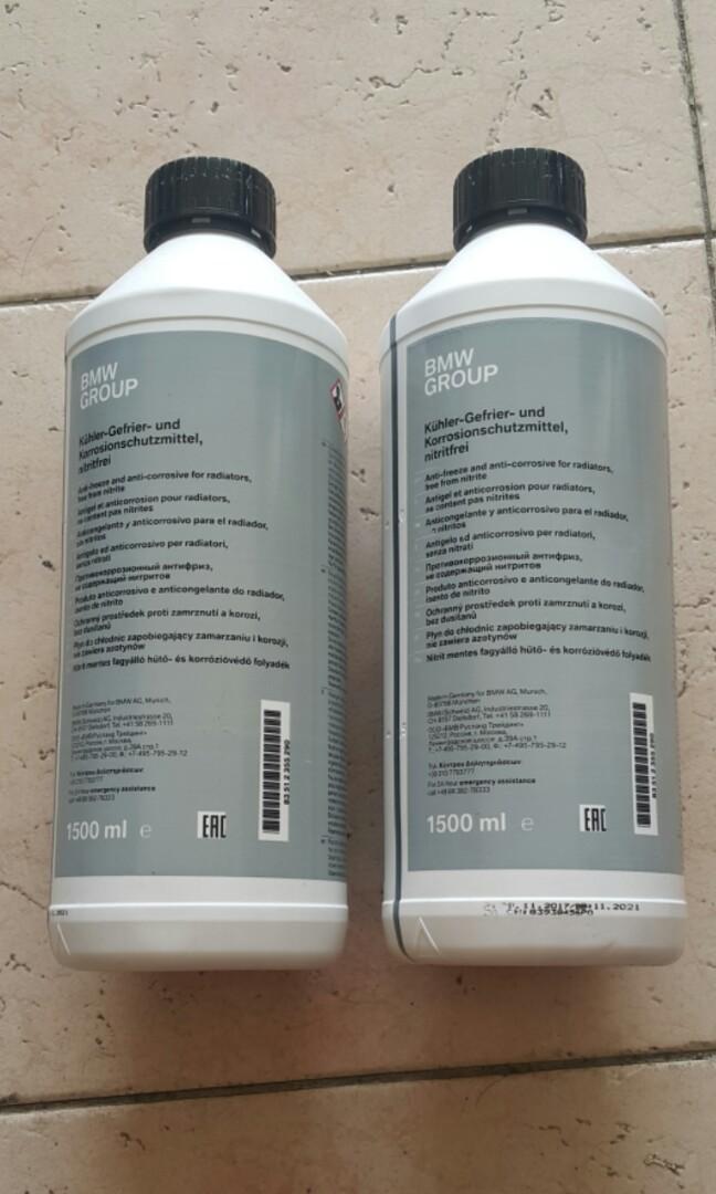 ORIGINAL GENUINE BMW MERCEDES BENZ BLUE PINK COOLANT 1.5L CONCENTRATED ...