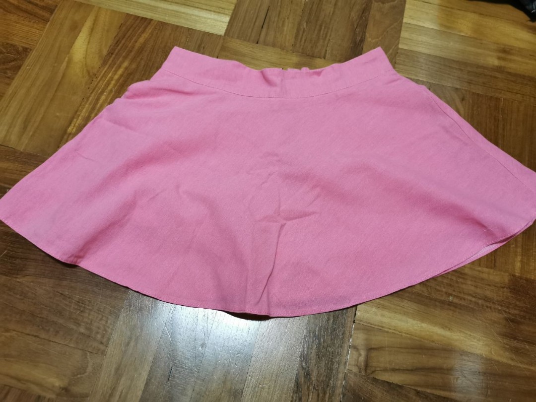 Skirt with shorts inside clearance