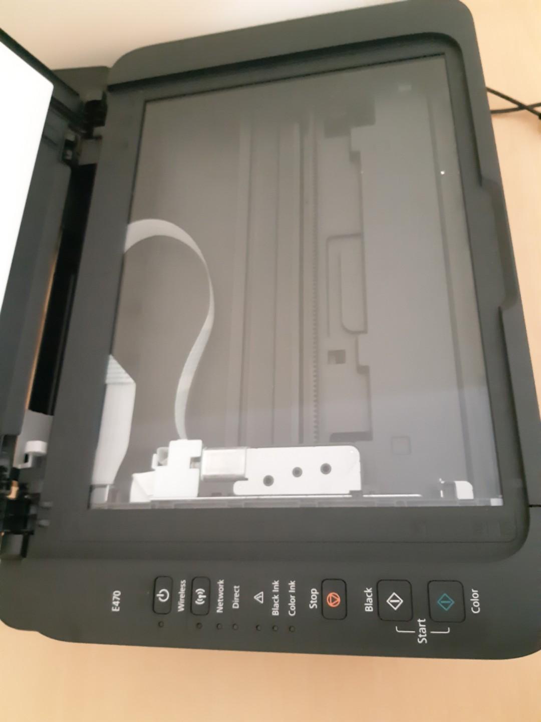 printer canon pixma e470 wa for detail and nego 08111026655