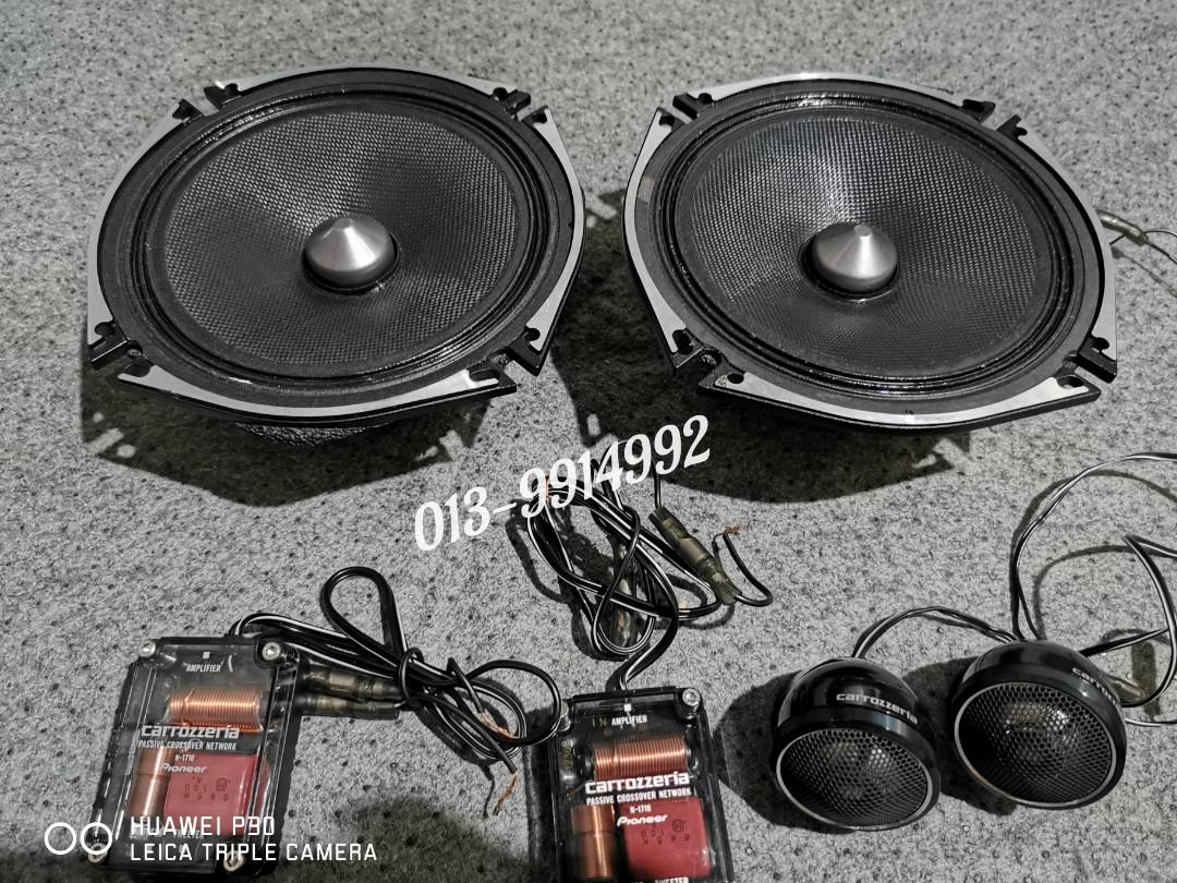 Set Speaker Carrozzeria Black Series Ts-C1710A, Auto Accessories 