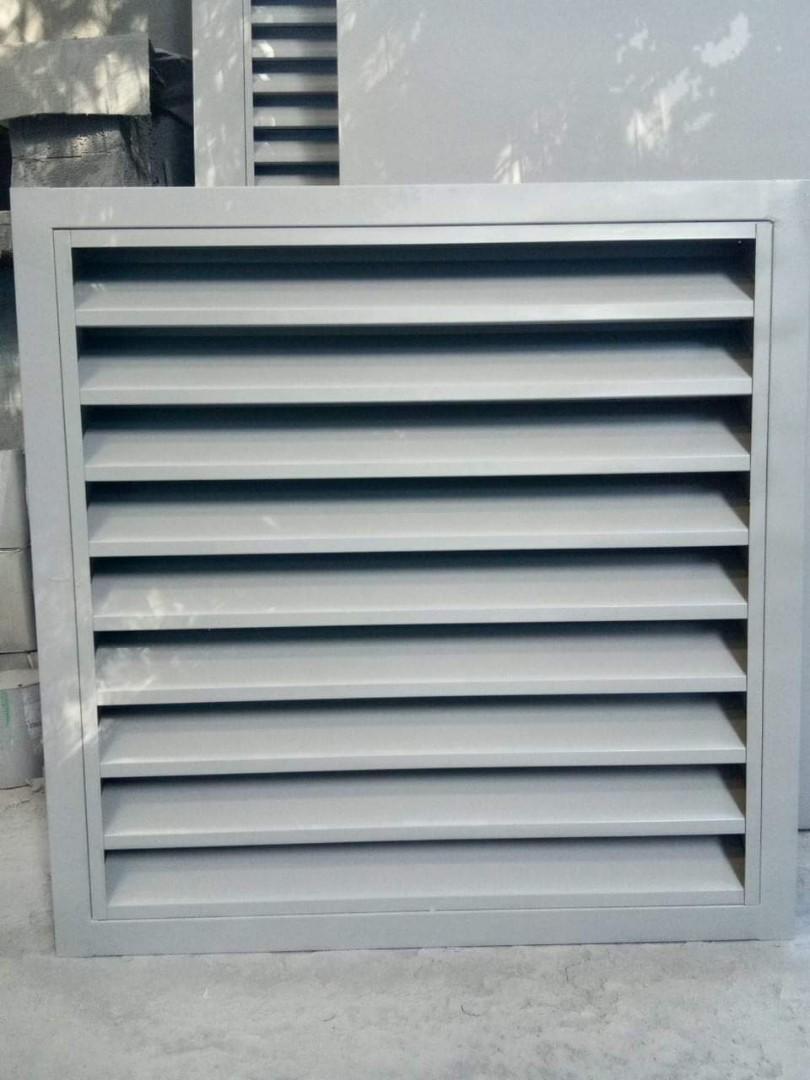 Steel louver door Fabricator, Commercial & Industrial, Construction