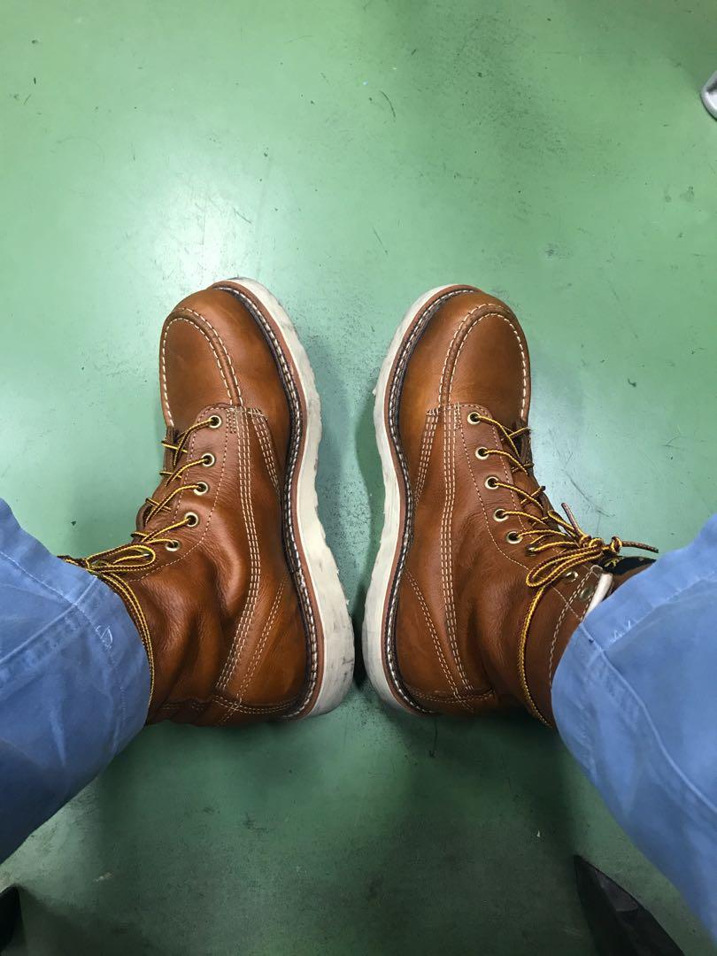 Thorogood moc toe 8 steel toe