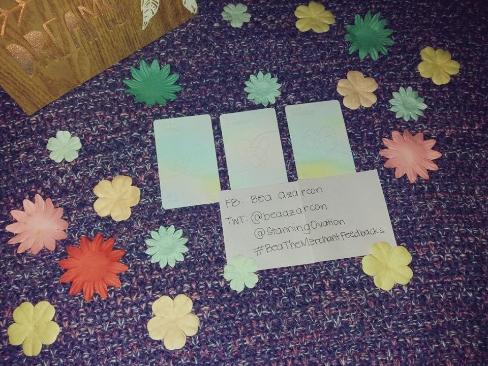 Unofficial BTS LY Answer Replicards (Category: K-Wave Merchandise) located in Las Pinas. Submitted by vantaemd (Listing ID 283017557, Image 2). Description: ✔ - Available ❌ - Sold 📍 - Reserved - FIXED PRICE - ON-HAND - UNOFFICIAL AND GOOD AS NEW - BACK-TO-BACK PRINT ✔ E Yoongi ✔ F Jin ✔ L Yoongi - 80 PHP EACH + LSF - BUY ALL THREE FOR 200 PHP + LSF ONLY - RFS: Extra - MOP: BDO Only or upon meet-up !!! NO TO BOGUS BUYERS/JOY RESERVERS PLEASE !!! 