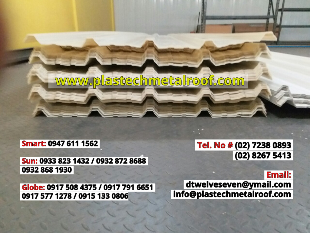 uPVC Heat Resistant Plastech Metal Roof, Commercial & Industrial