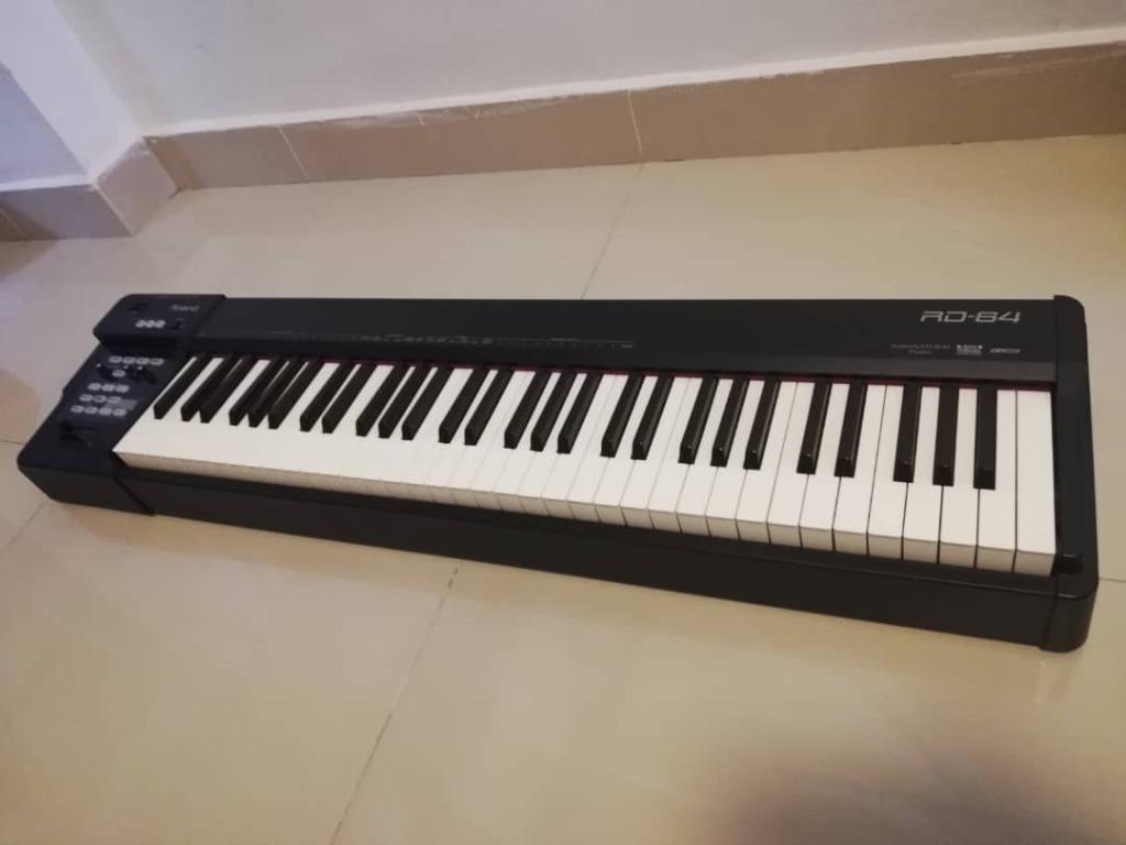 Wts Pre Own Roland Digital Piano Keyboard Rd 64 Music Media Music Instruments On Carousell