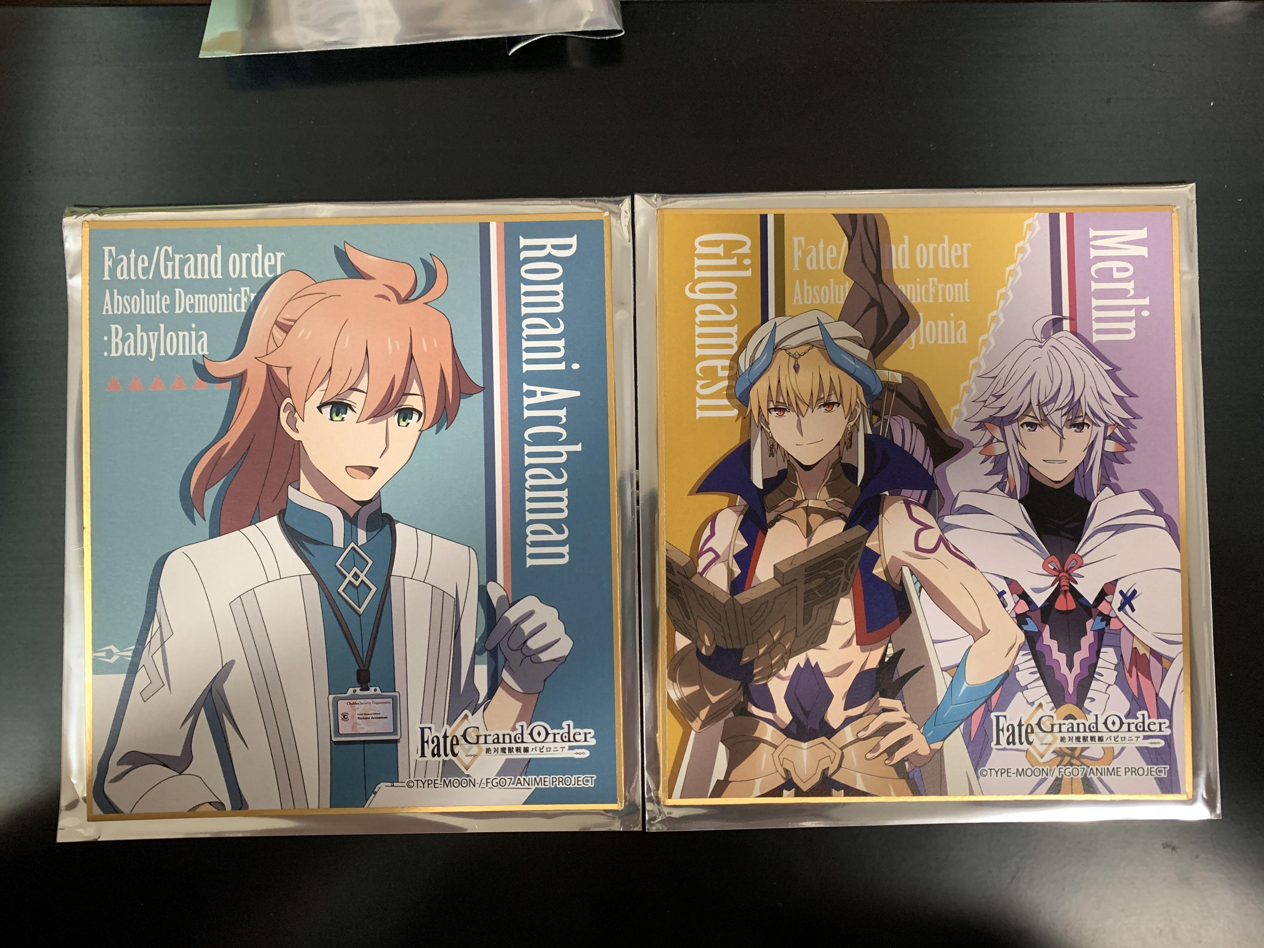 Wtt Wts Fgo Fate Grand Order X Marui Shikishi Entertainment J Pop On Carousell