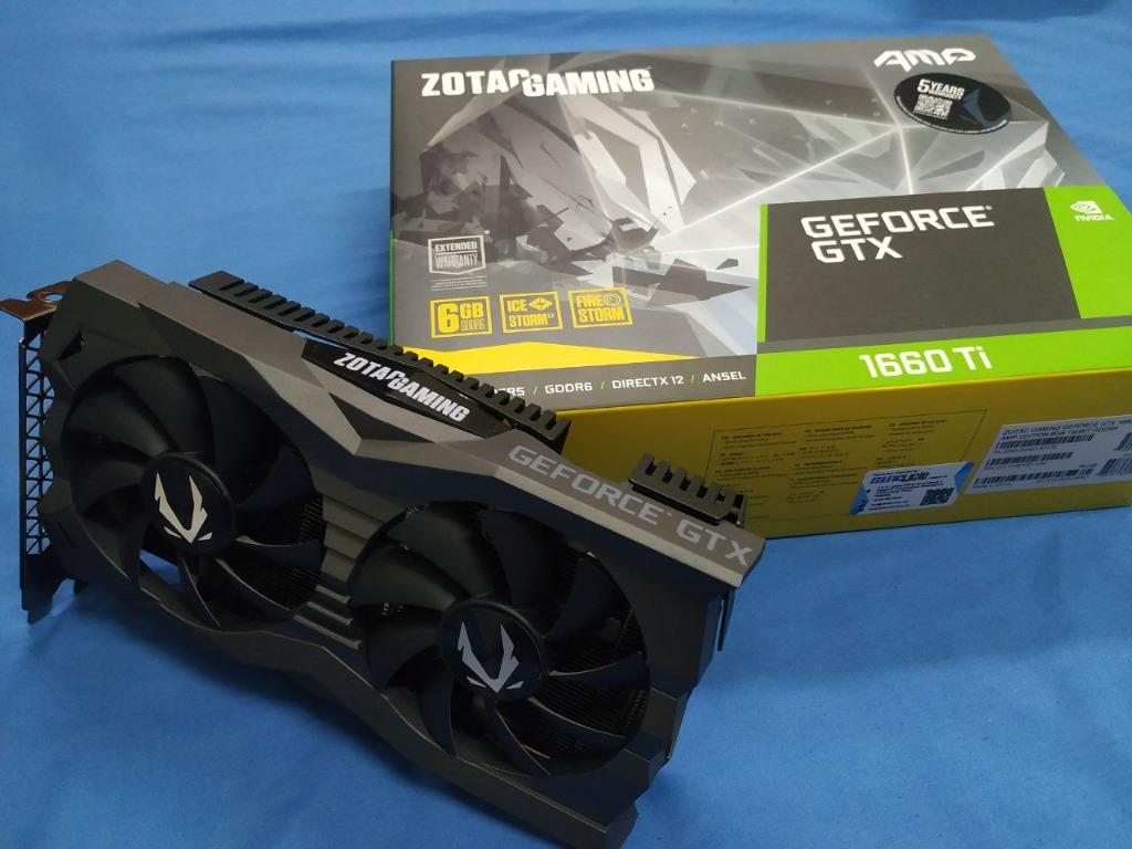 Zotac geforce gtx 1660 ti amp discount