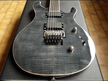 PRS TORERO Black Flame Maple Guitar