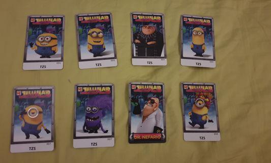 Timezone minion and wrestling card
