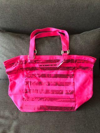 Victoria's Secret Tote Bag (Hot Pink)