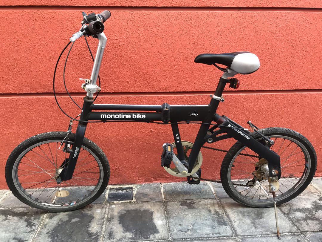 monotine folding bike