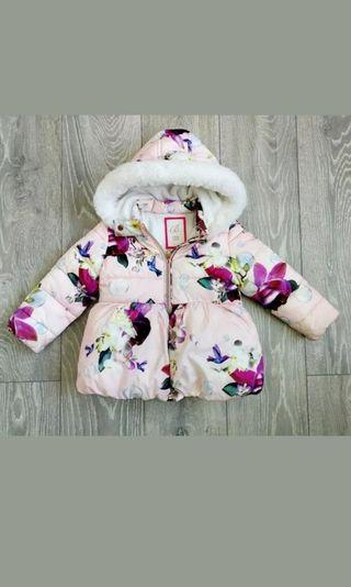 ted baker baby girl winter coat