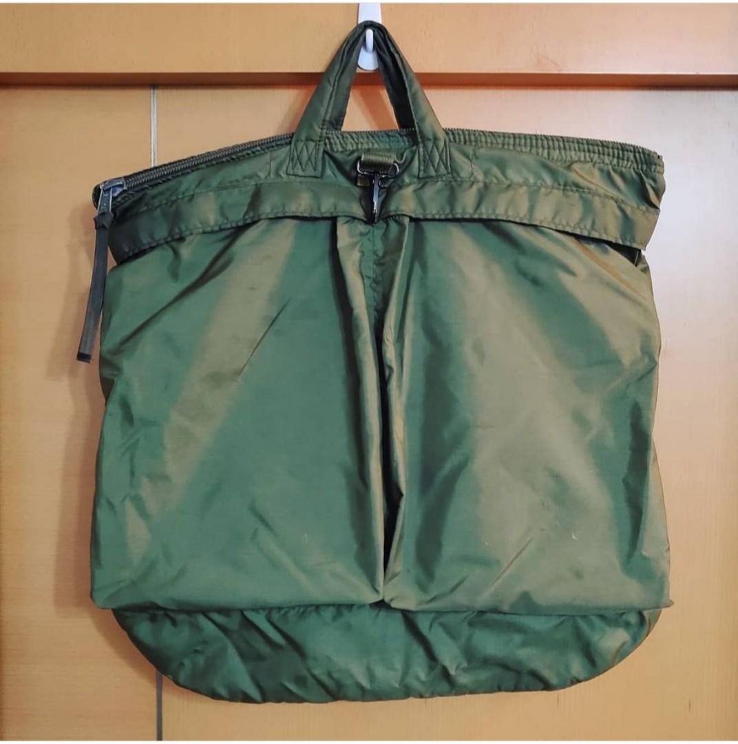 80s Vintage US Air force Helmet Bag 空軍頭盔袋, 男裝, 袋, 腰袋