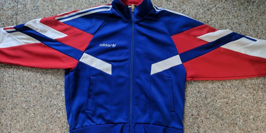 Adidas Men s Originals Aloxe Track Jacket in Royal