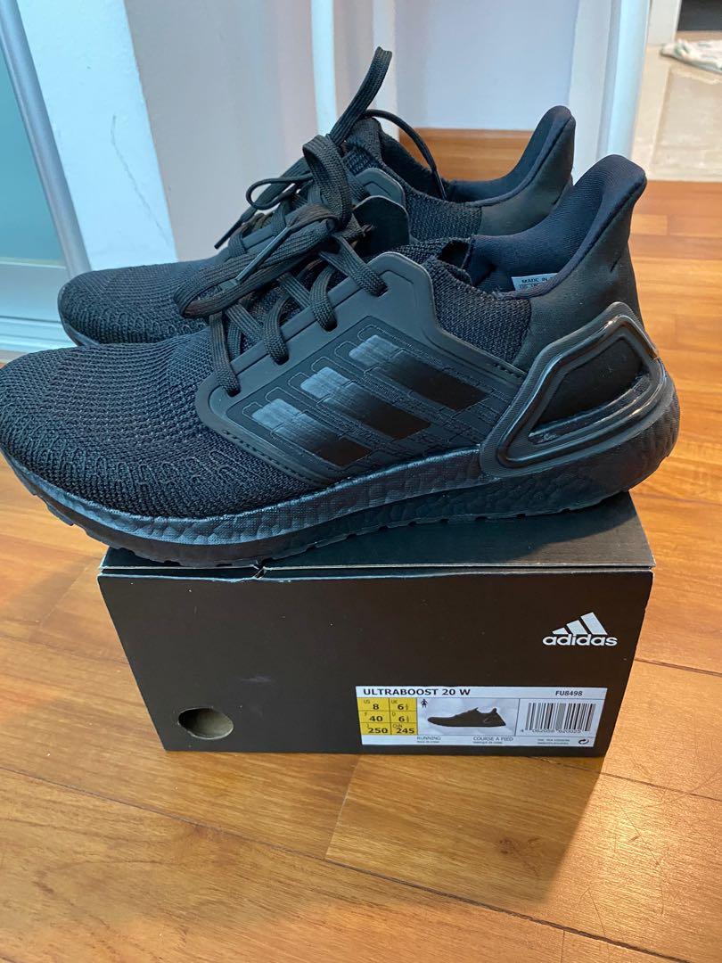 Adidas Ultraboost Triple Black 20 