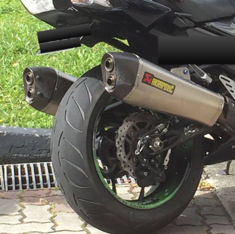 Zx14r akrapovic store exhaust