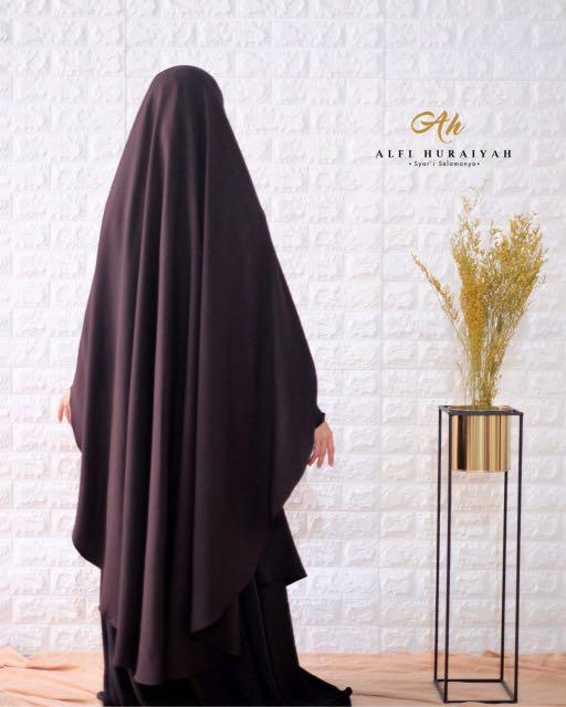 Alfi Huraiyah Khimar Muria Fesyen Wanita Muslim Fashion Syal Di Carousell