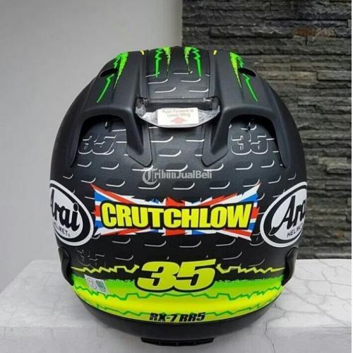 Arai RX7 RR5 Crutchlow Helmet Motorcycles Motorcycle Apparel on