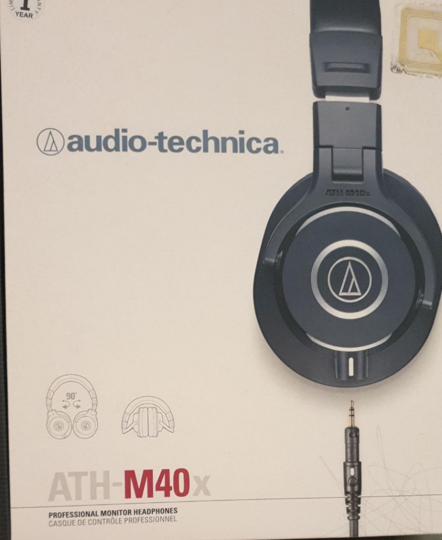 Audio-Technica M40x Casque de studio professionn…