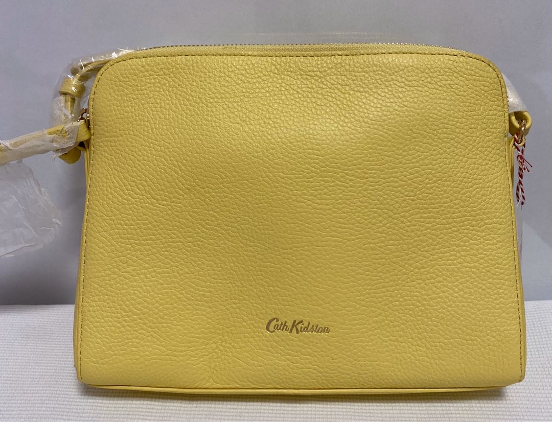 Cath kidston discount yellow leather bag