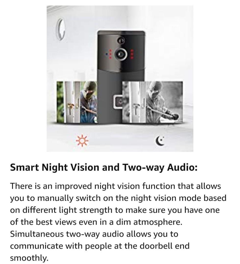 B10 wifi sale video doorbell