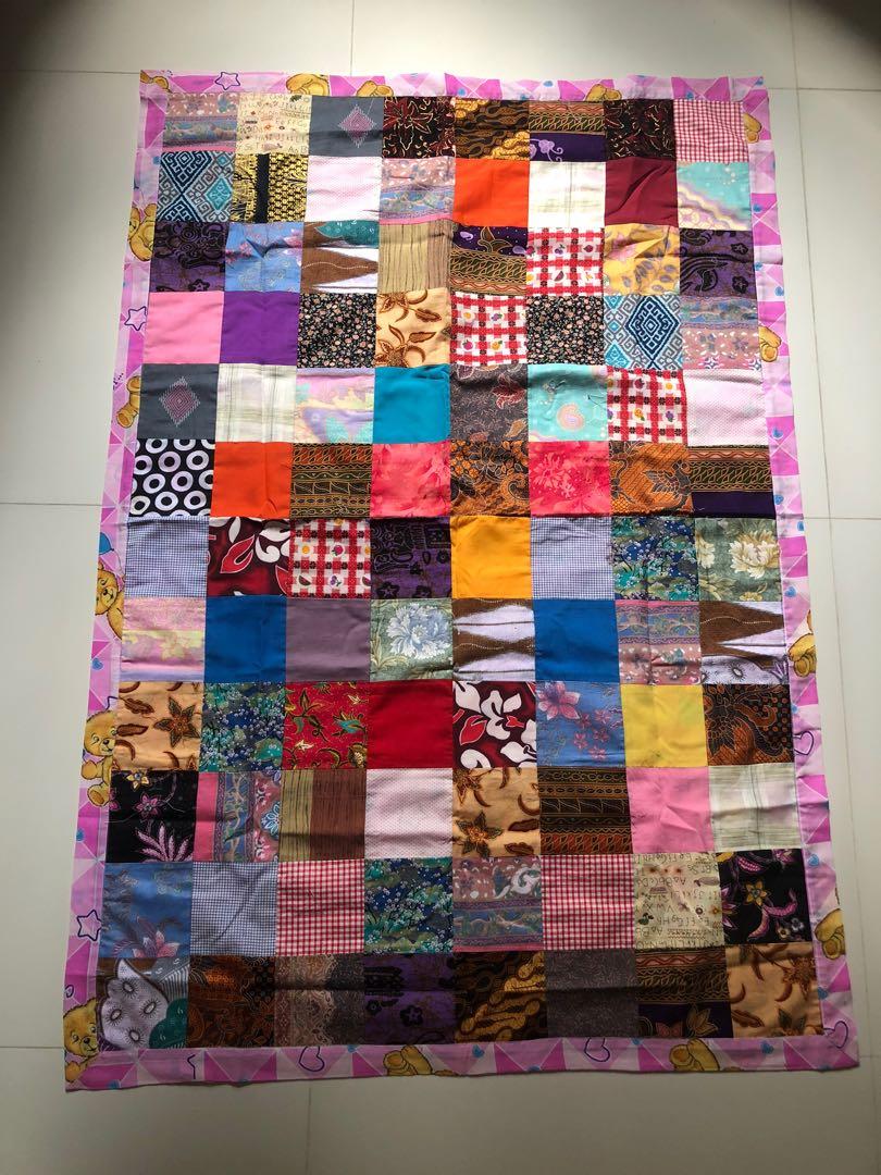 Baby Patchwork Blanket (百纳被）, Hobbies &amp; Toys, Stationery &amp; Craft, Handmade  Craft on Carousell