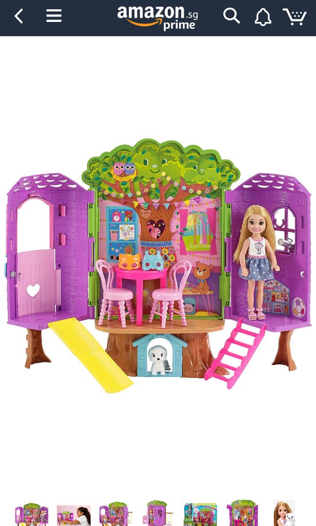 Barbie Chelsea Treehouse Playset Toys Games Others On Carousell