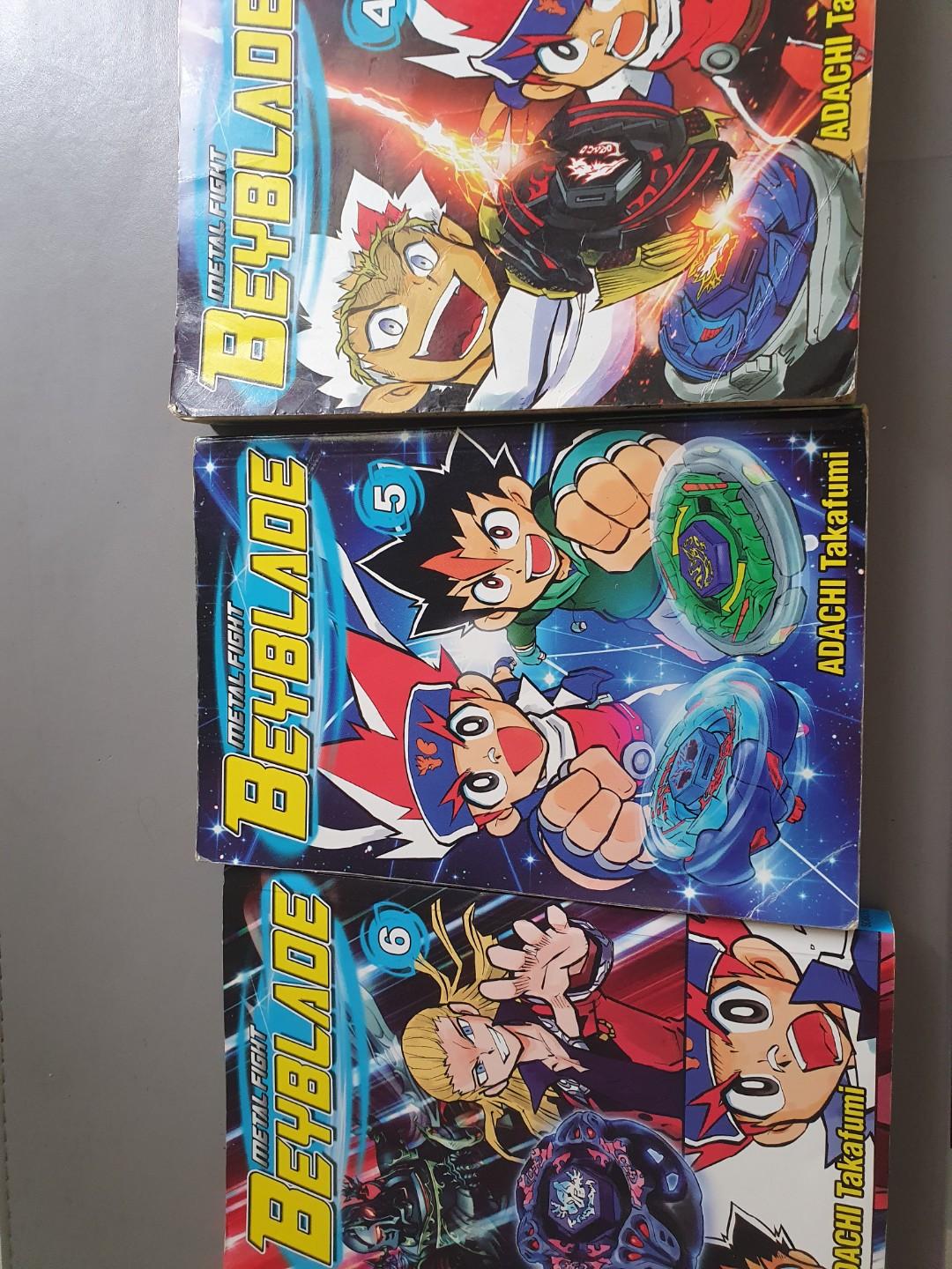 Beyblade Manga Books Stationery Comics Manga On Carousell