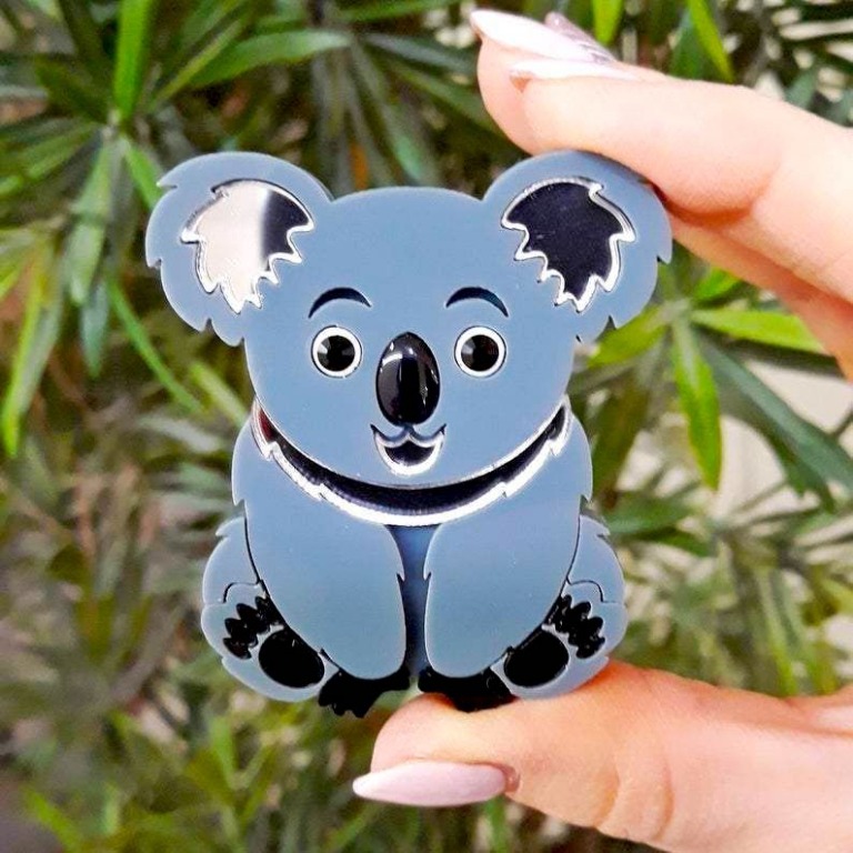 Koala brooch top