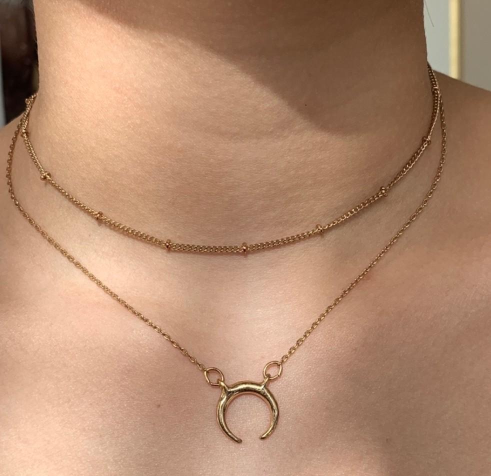 Brandy melville moon necklace shop