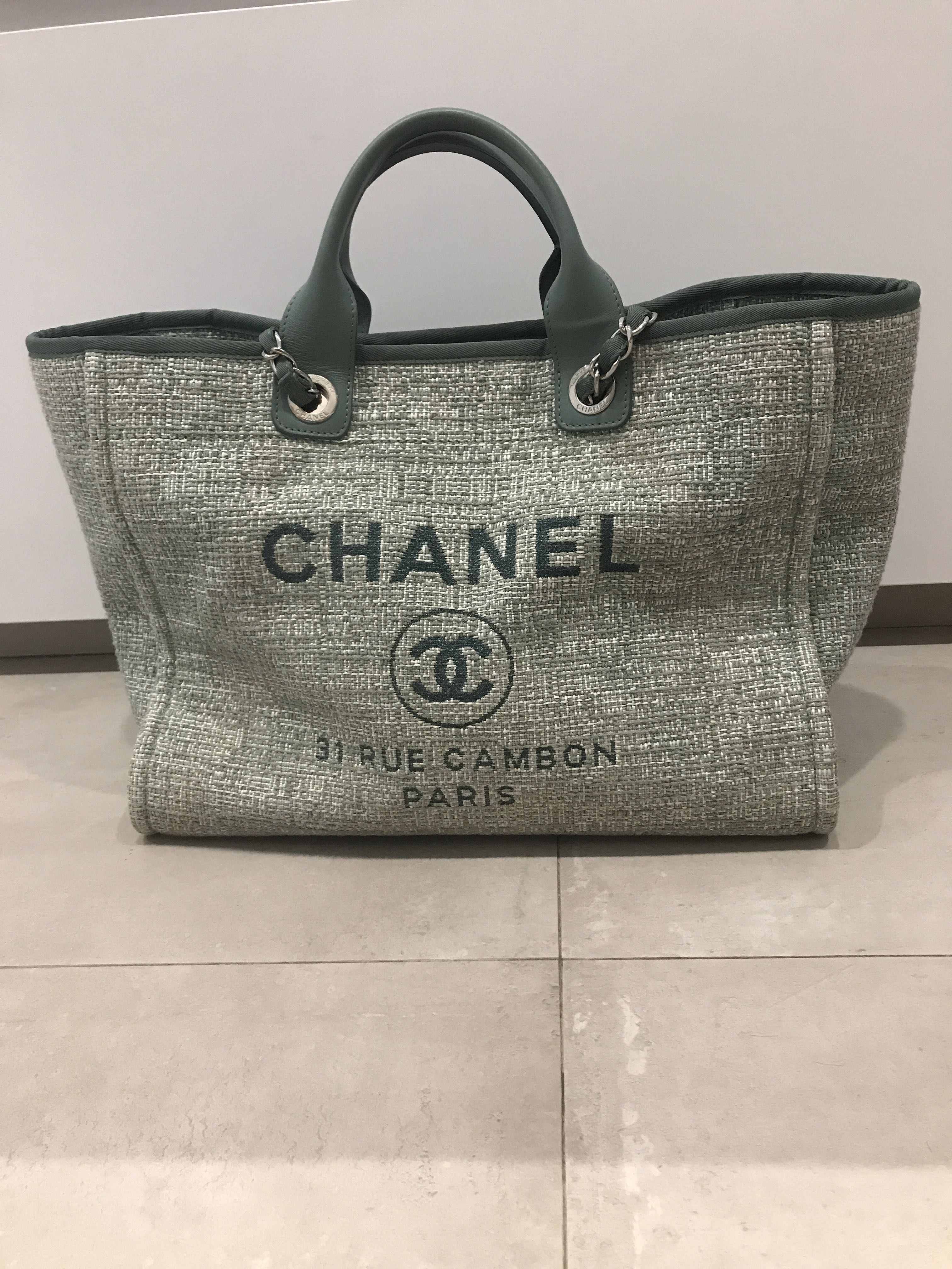 SOLD Chanel Deauville , Women's Fashion, Bags & Wallets, Tote